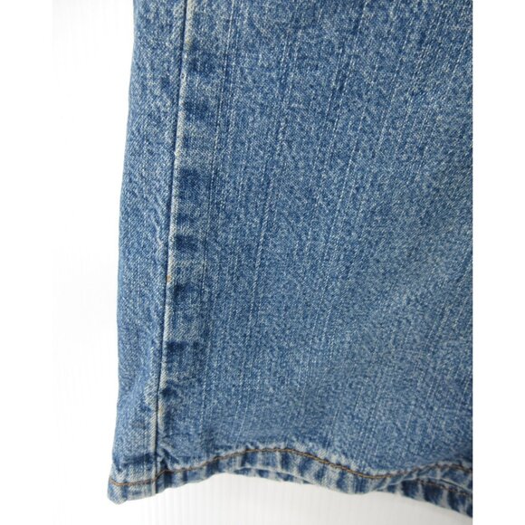 VINTAGE Levis 569 Shorts 32 Jorts Loose Fit Skater Y2K Red Tab Denim * - Picture 3 of 13